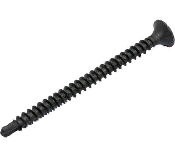 Изображение товара Саморез КРЕП-КОМП потай сверло, черный 3,5х50 400шт спч50ф