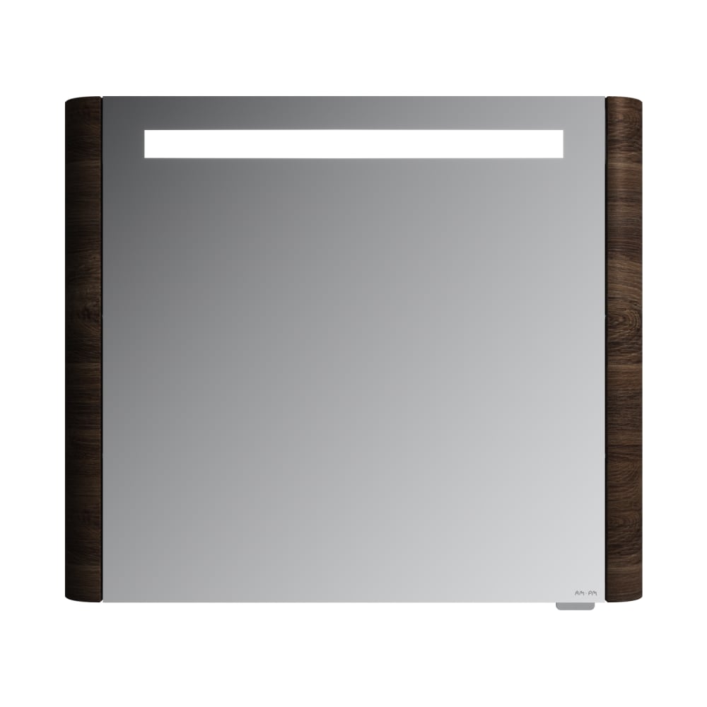 Изображение товара Зеркальный шкаф AM.PM Sensation 80 см орех правый современный дизайн