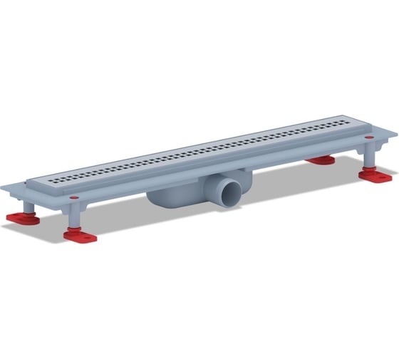 Изображение товара Трап АНИ Пласт "Риф" пластиковый, линейный, сухой 550x62, диаметр выпуска 40 мм TLQ1255M