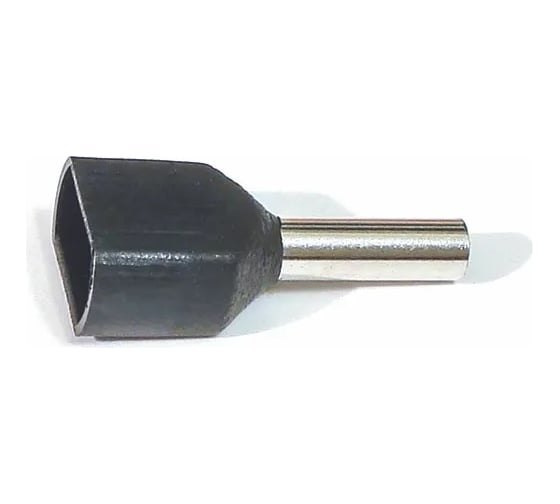 Изображение товара Втулочный изолированный наконечник (ншви-2) DORI 2x1,5мм2, l=8мм, 25шт 42006