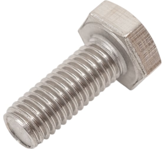 Изображение товара Болт DIN 933 с шестигр. гол. с полн. рез. ГОСКРЕП 10 х 25 нержав. сталь 4 шт. 10-0014960