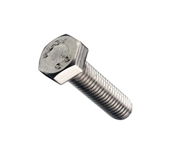 Изображение товара Болт DIN 933 с шестигр. гол. с полн. рез. ГОСКРЕП 12 х 40 нержав. сталь 2 шт. 10-0015060