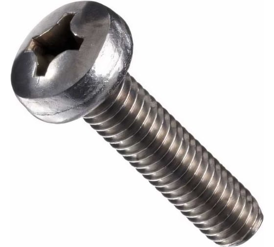Изображение товара Винт DIN 7985 с цилиндр. гол. и сферой ГОСКРЕП М4 х 16 нержав. сталь 10 шт. 10-0016940