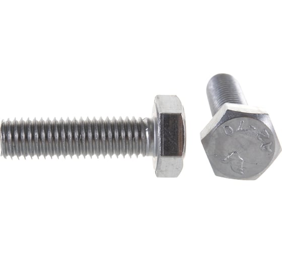 Изображение товара Болт Госкреп DIN 933 10х35 нержав. сталь, 2 шт. 10-0014980