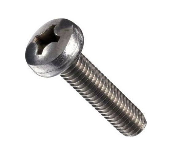 Изображение товара Винт DIN 7985 с цилиндр. гол. и сферой ГОСКРЕП М6 х 20 нержав. сталь 6 шт. 10-0017080