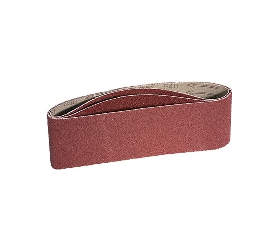 Изображение товара Лента шлифовальная (3 шт; 75х533 мм; Р120) Атака 678530