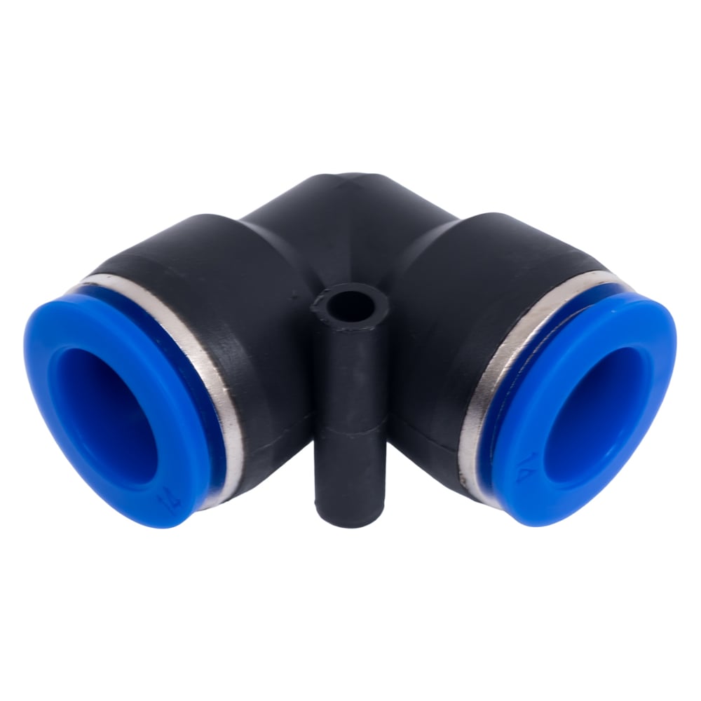 Изображение товара Угловой фитинг для пластиковых труб 14 мм ROCKFORCE RF-SPV14