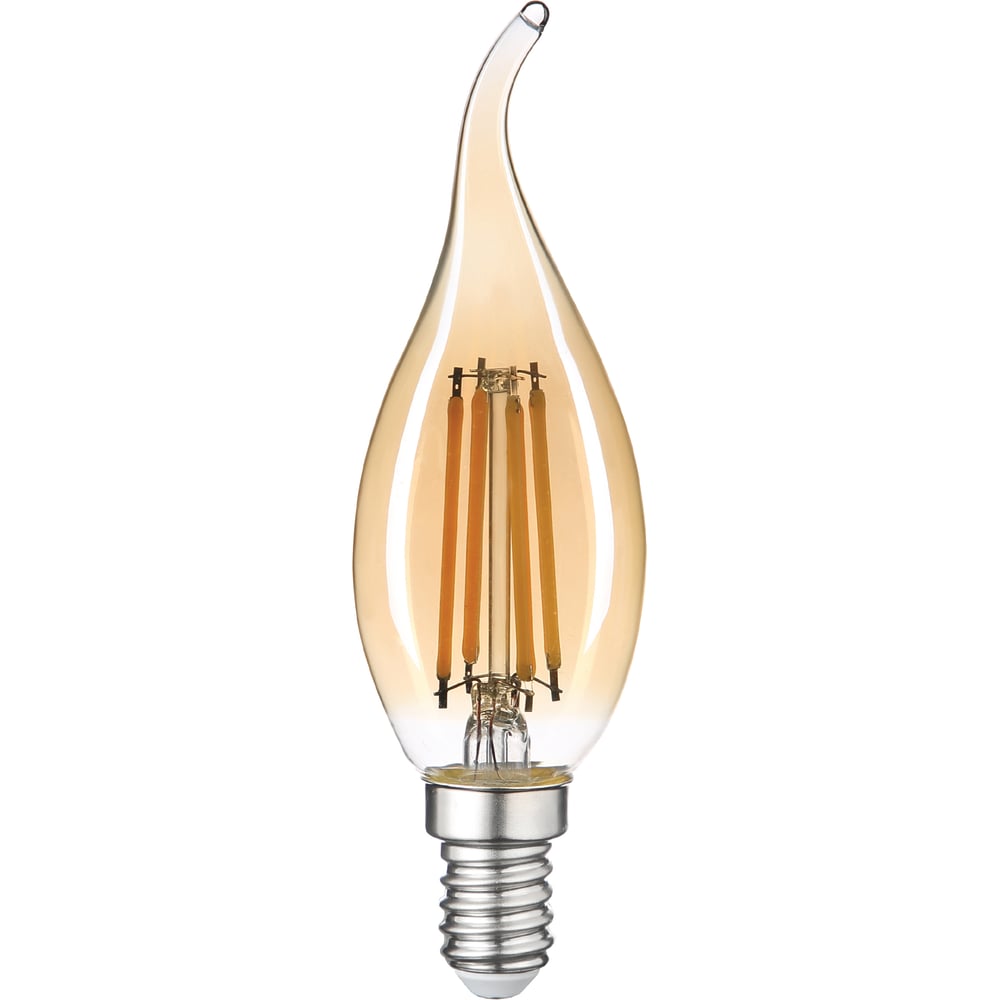 фото Светодиодная лампа thomson led filament tail candle 7w 695lm e14 2400k gold th-b2118