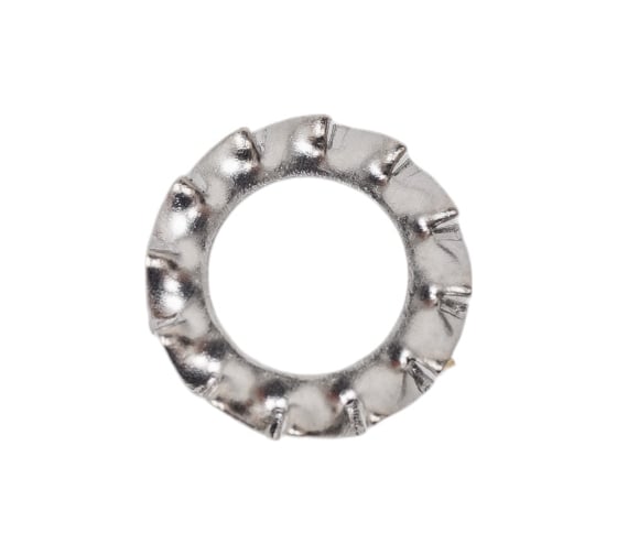 Изображение товара Стопорная шайба ГОСКРЕП DIN 6798A М6 10 шт. 10-0025560