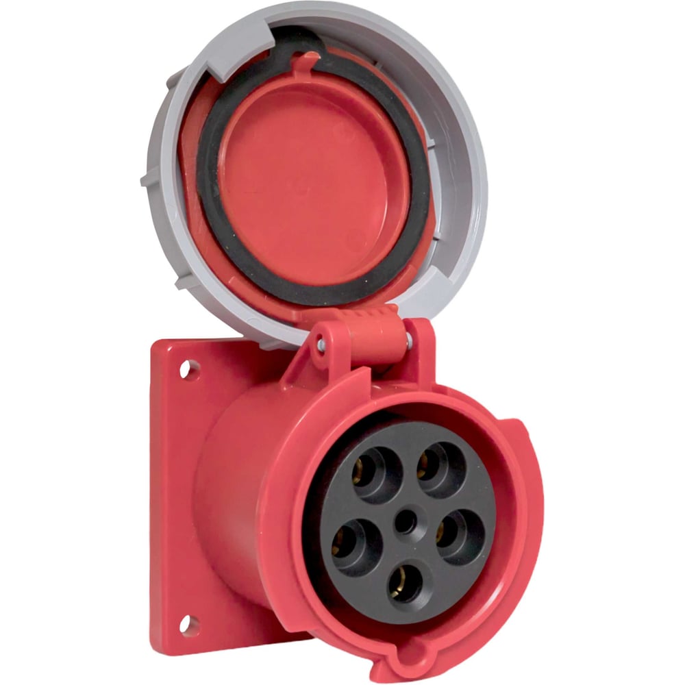 Изображение товара Стационарная внутренняя кабельная розетка EKF PROxima 3352 IP67 63А 380В