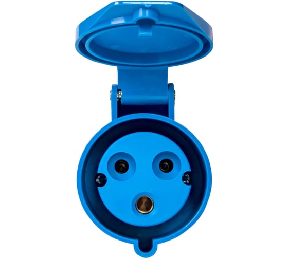 Изображение товара Розетка переносная EKF 213 2Р+РЕ 16А 220В IP44 ps-213-16-220