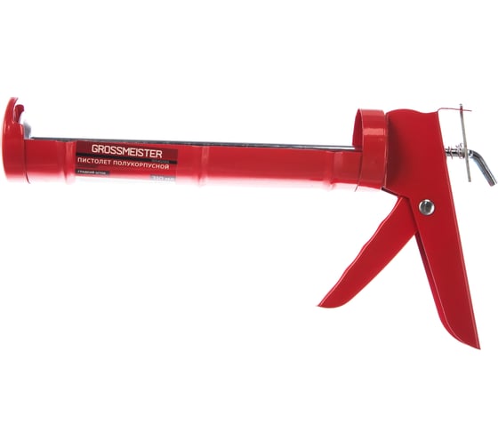 Изображение товара Полукорпусной пистолет GROSSMEISTER Standard, гладкий шток, 310 мл 005402001