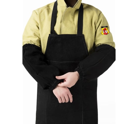 Изображение товара Нарукавники спилковые MILL ГОСТ черные 4627114639009