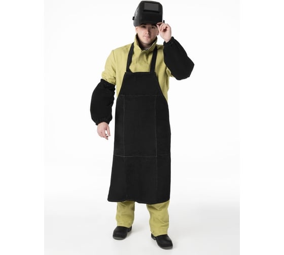 Изображение товара Фартук спилковый MILL ГОСТ черный 4627114639023