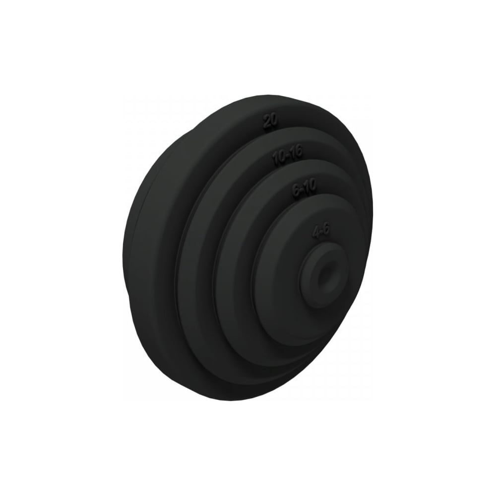 Изображение товара Гермоввод Промрукав д20 черный 10 шт. PR80.0183 для кабелей диаметр 4-20 мм