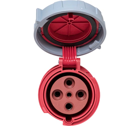 Изображение товара Розетка переносная EKF 2342 3Р+РЕ 63А 380В IP67 ps-2342-63-380