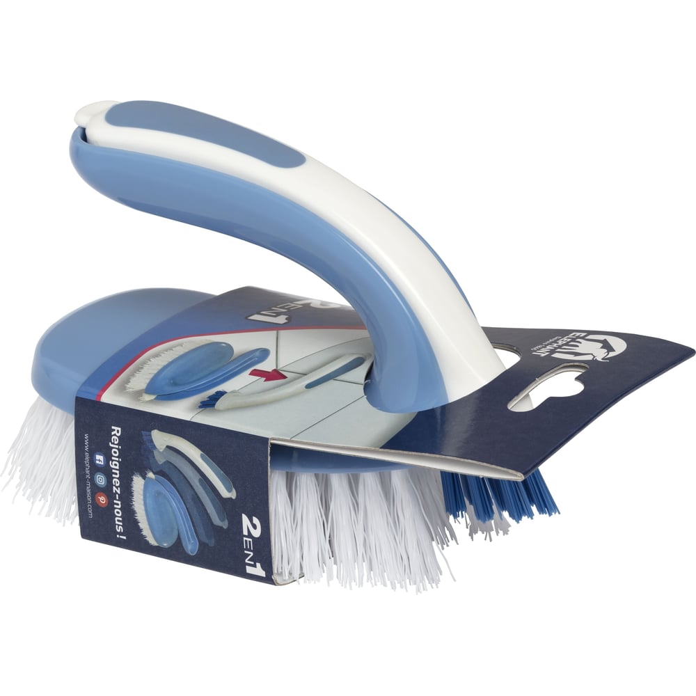 Изображение товара Эргономичная щетка утюжок с мини-щеткой для чистки углов Elephant 496427