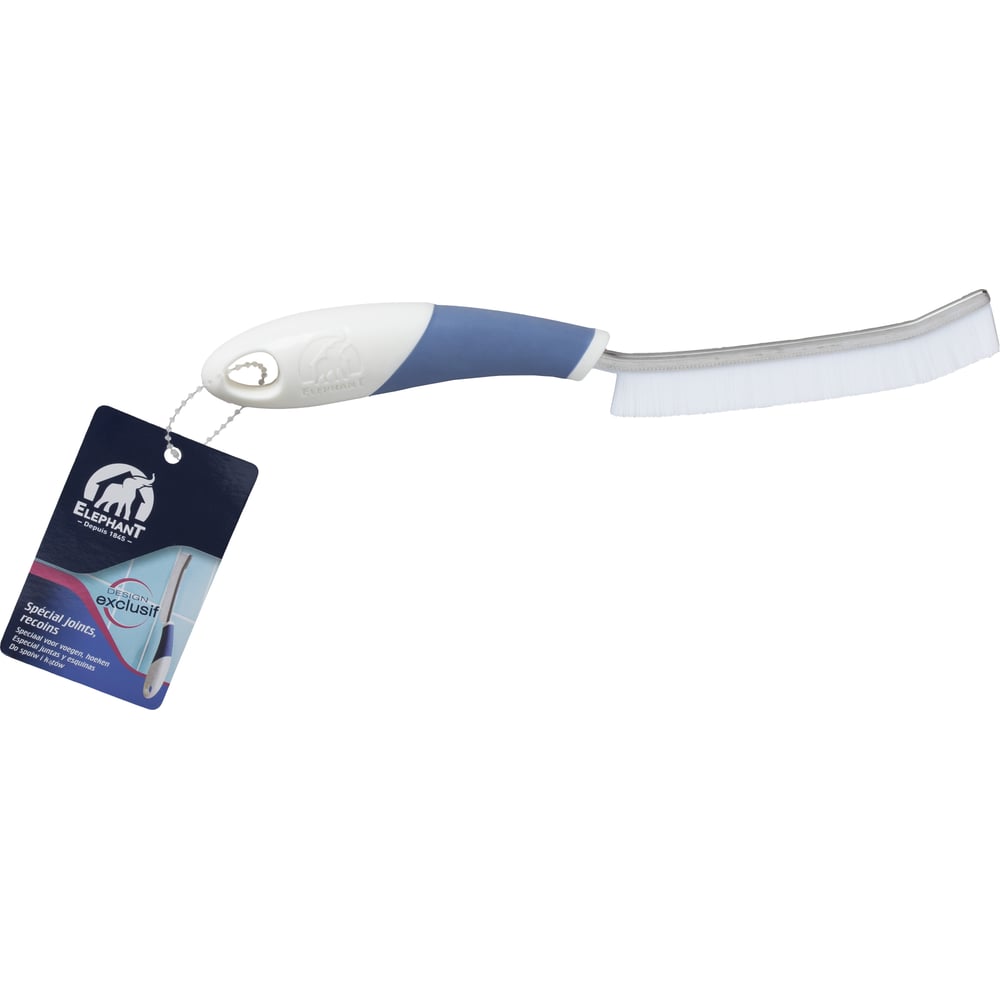 Изображение товара Щетка для углов и стыков Elephant 496456 с ручкой для труднодоступных мест