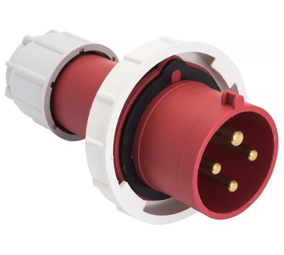 Изображение товара Переносная вилка EKF 0442 3Р РЕ 125А 380В IP67 PROxima ps-0442-125-380