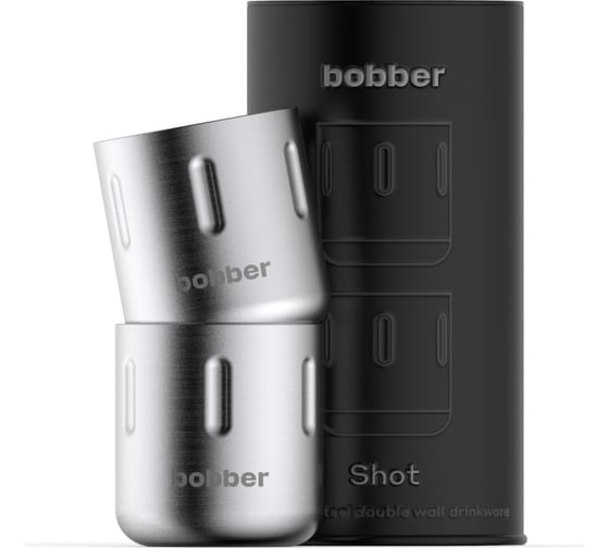 Изображение товара Питьевая бытовая посуда BOBBER 0.1 л Shot-100 Matte (2 шт в наборе) (матовый)