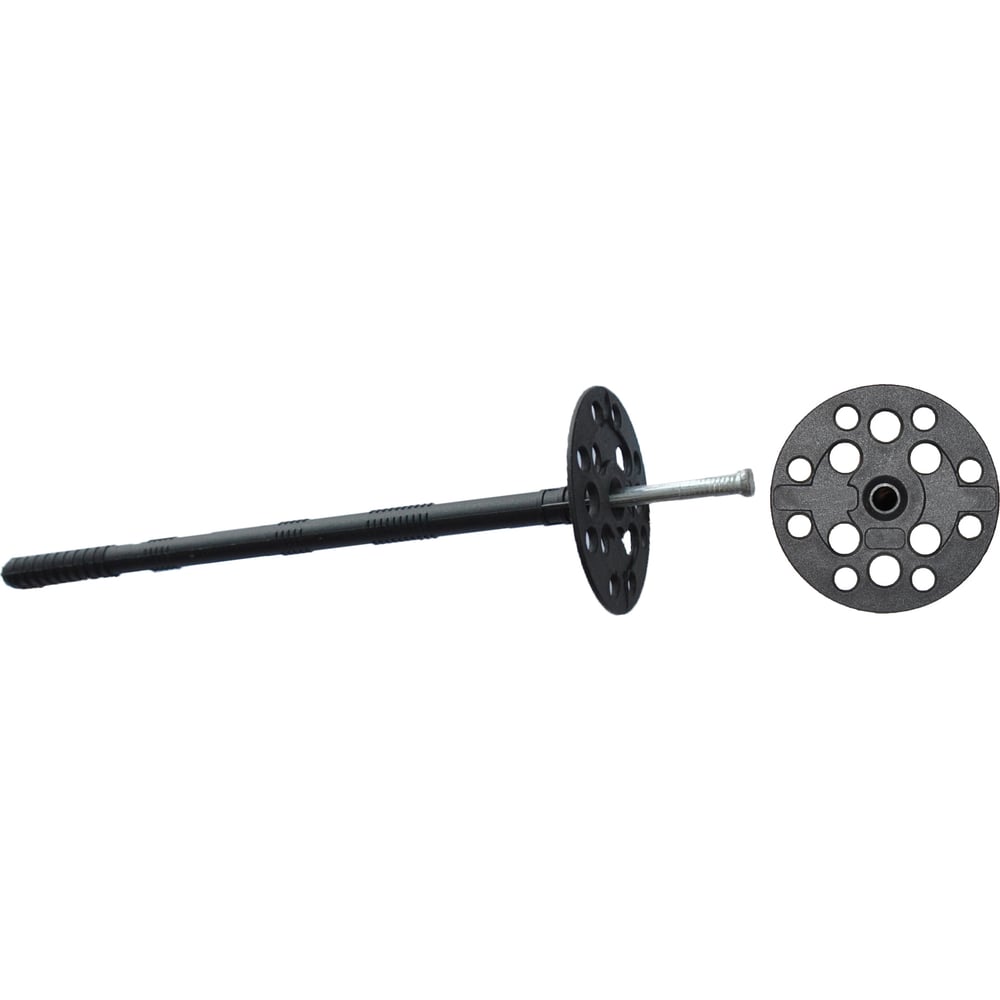 Изображение товара Дюбель для теплоизоляции INTERFIX ИЗМ 10x100 с металлическим гвоздем, 800 шт