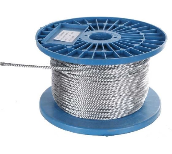 Изображение товара Трос стальной Промрукав DIN 3055 4мм 200 м PR08.3825