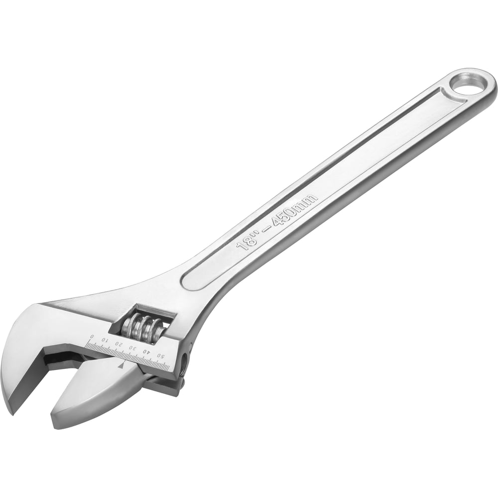 Изображение товара Разводной гаечный ключ REKON R768 18 дюймов, антикоррозийное покрытие