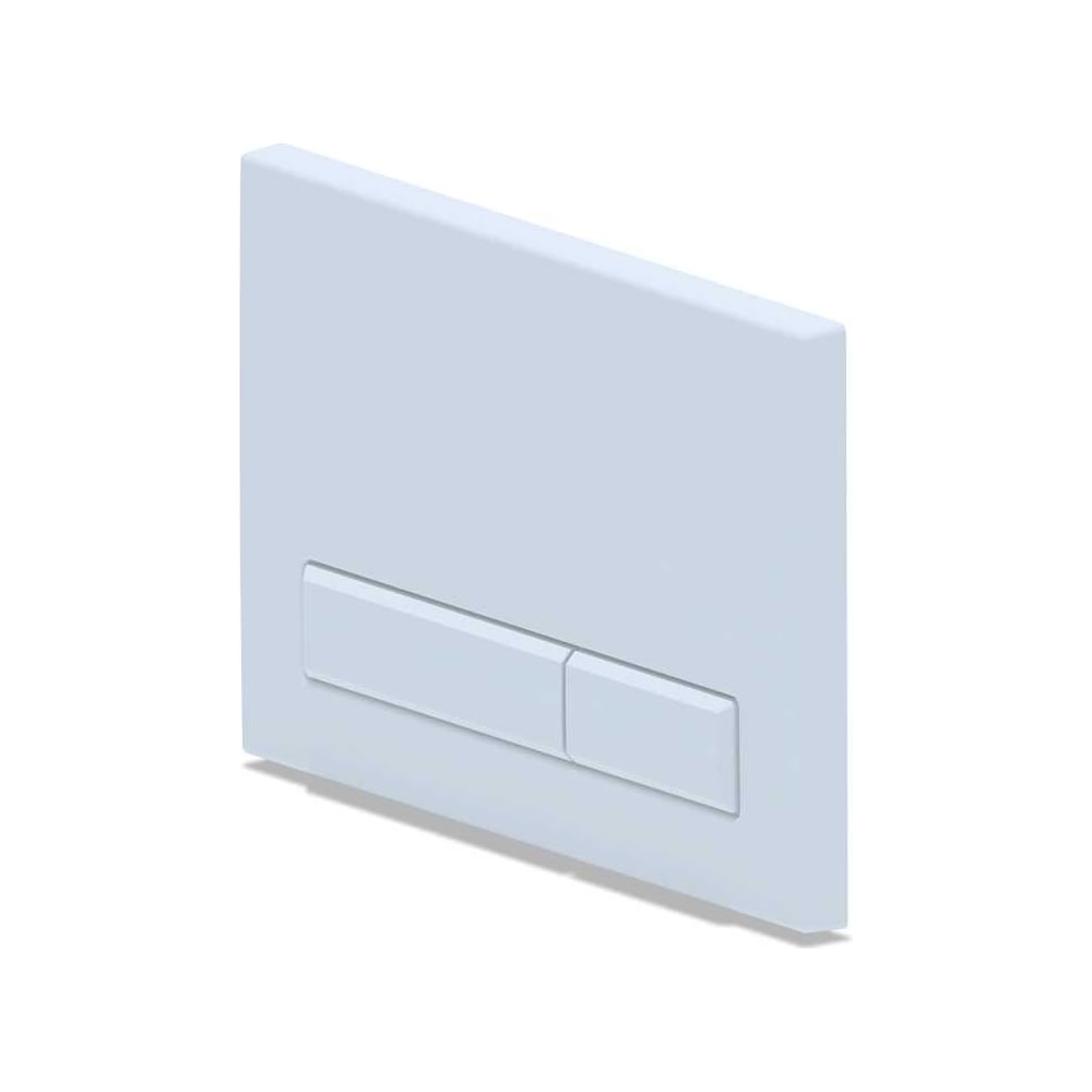 Изображение товара Клавиша АНИ Пласт для унитаза белая прямоугольная WPG1400G