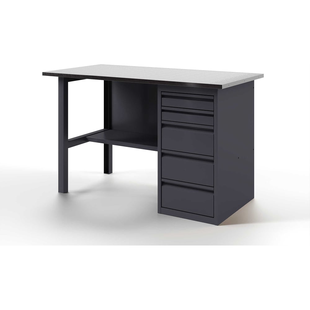 Изображение товара Верстак-стол с ящиками GREENBERG 1400 мм для мастерских
