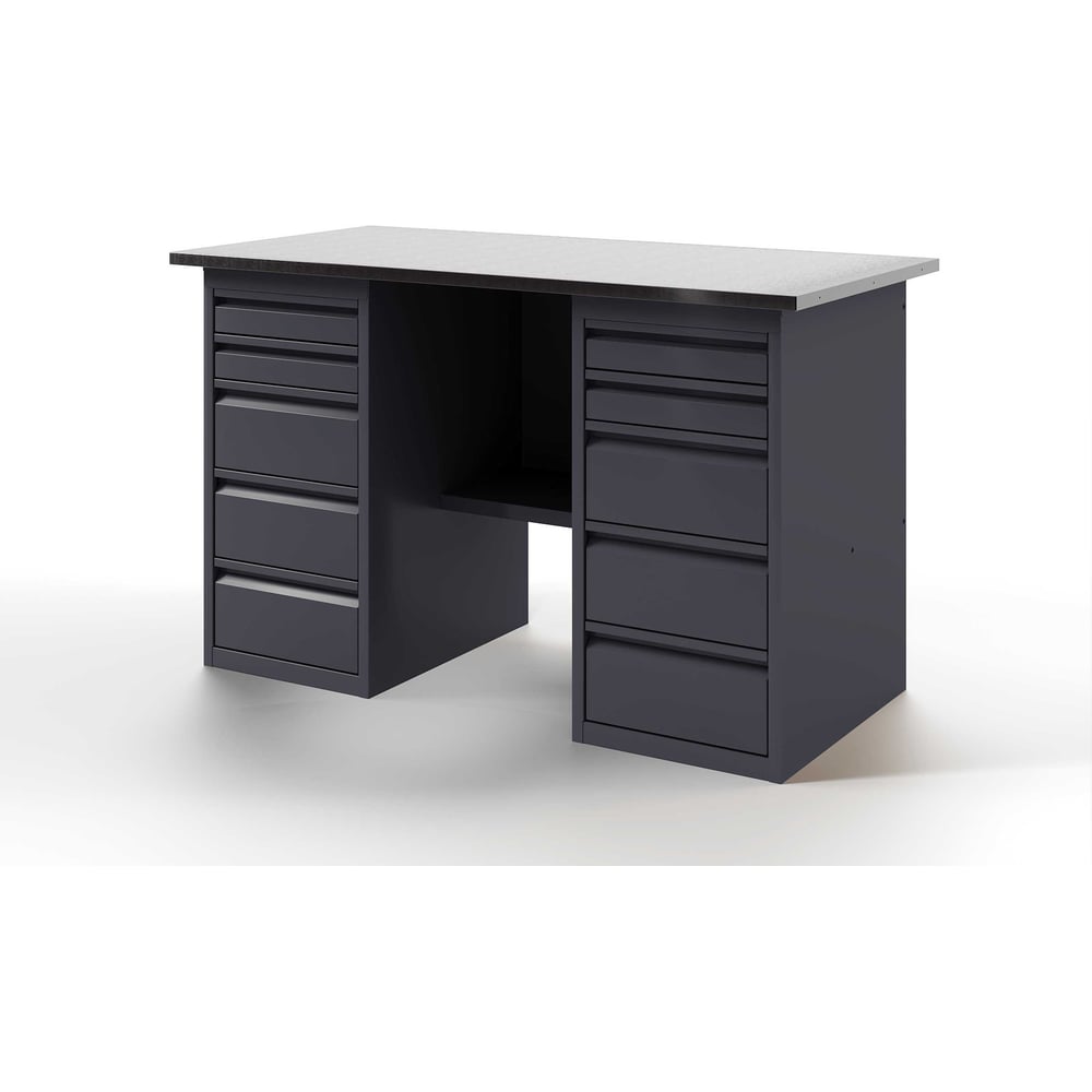 Изображение товара Верстак-стол с двумя ящиками GREENBERG 1400 мм