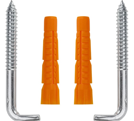 Изображение товара Шуруп-костыль для крепления бойлера MasterProf 10х100, 2 шт ИС.131027