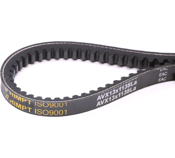 Изображение товара Клиновой ремень HIMPT AVX13-1138 la (11x10-1120 lp) зуб 00-00001286