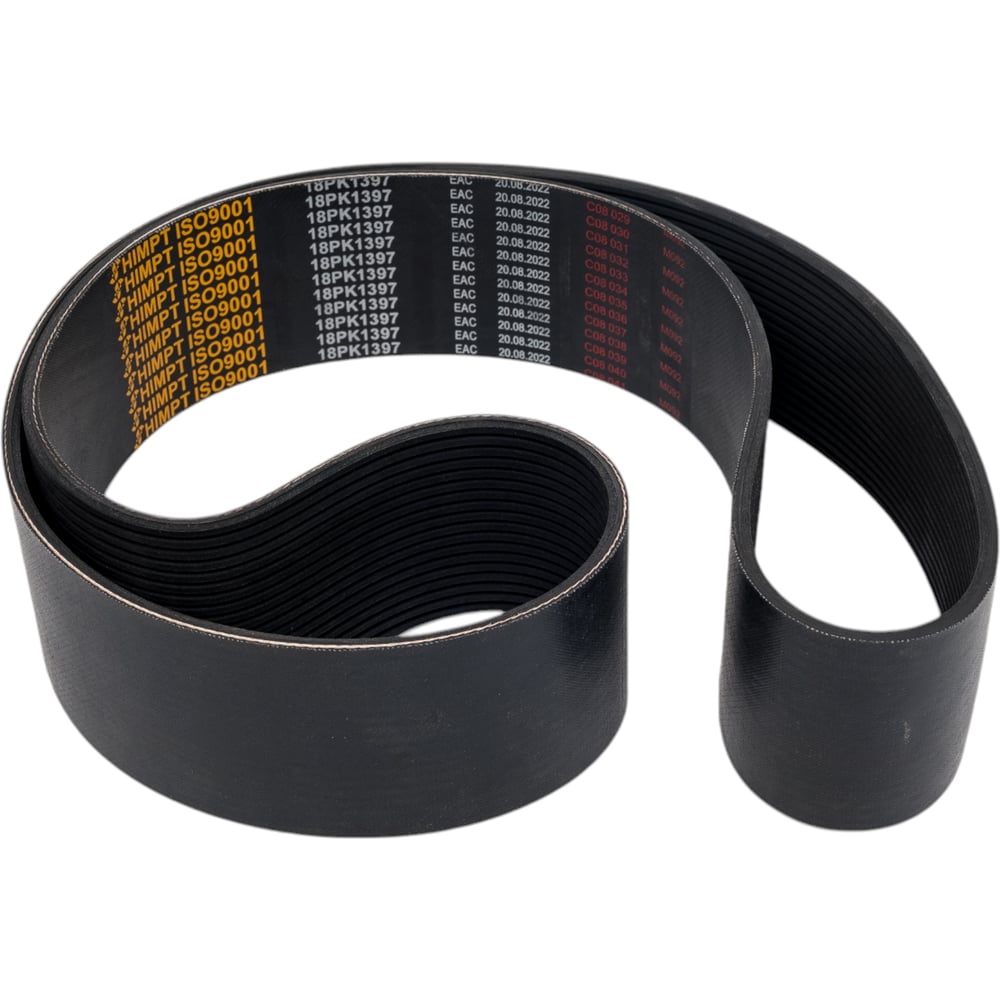 Изображение товара Поликлиновой ремень HIMPT 18РК-1397 для автомобилей и техники