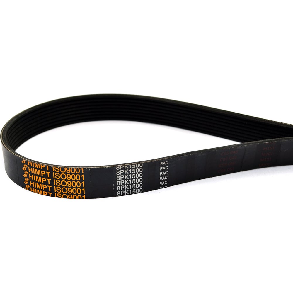 Изображение товара Поликлиновой ремень HIMPT 8РК-1500 00-00001299 для промышленного и автомобильного применения