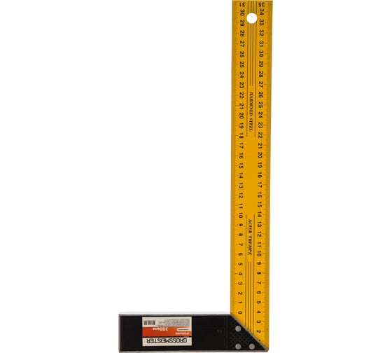 Изображение товара Угольник GROSSMEISTER 350 мм 009009003