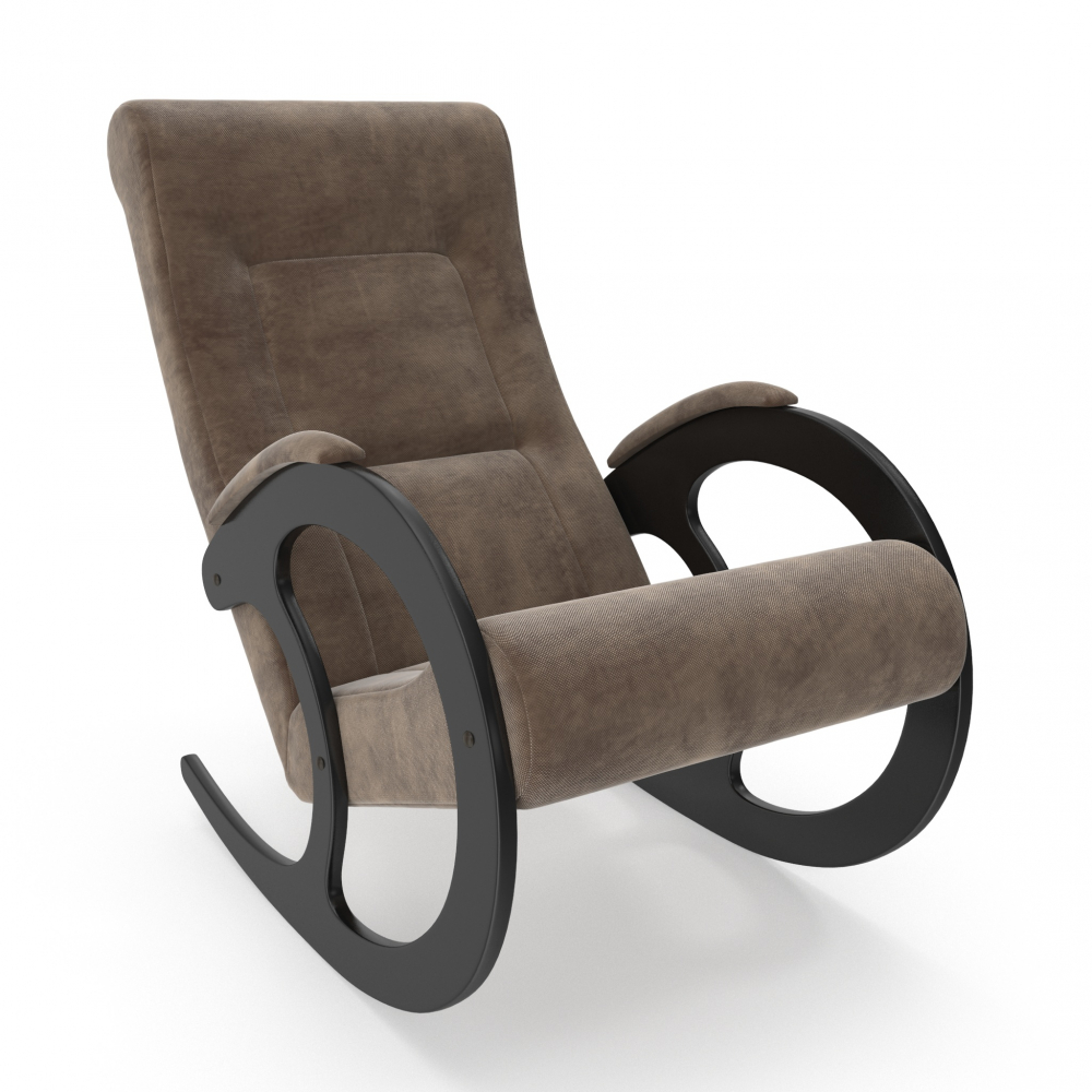 Кресло-качалка комфорт модель 3, венге, ткань verona brown 63065
