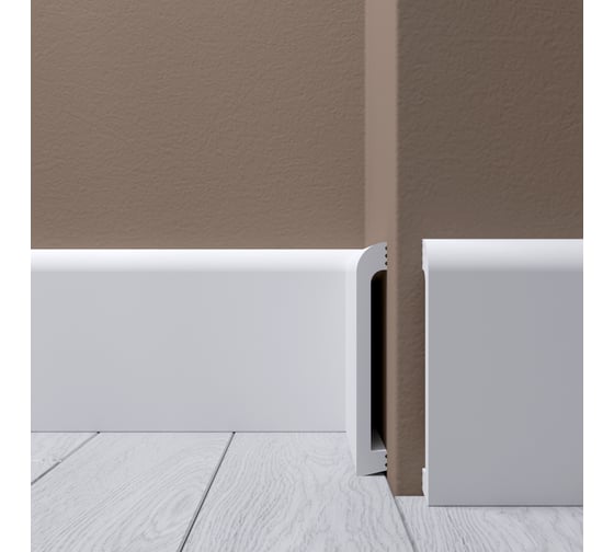 Изображение товара Плинтус напольный Де-Багет XPS POLYMER Н7 00-00106243