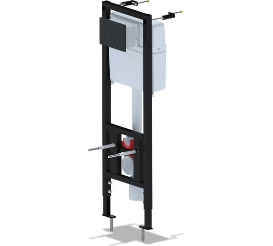 Изображение товара Система скрытой установки унитаза АНИ Пласт с шириной рамы 40 см, с клавишей WP1 WCP4133