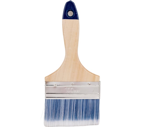 Изображение товара Малярная плоская кисть VIRTUS Standard искусственная щетина, 100 мм 001006100