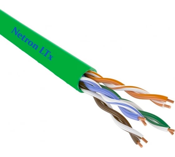 Изображение товара Кабель U/UTP Cat 5e PVCLS нг(А)-LSLTx 4x2x0.52 мм Netron 32514