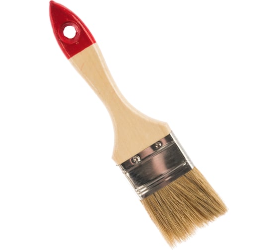 Изображение товара Малярная плоская кисть VIRTUS Standard натуральная щетина, 50 мм 001002050