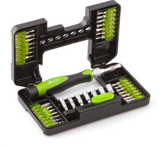 Изображение товара Цанговая отвёртка для точных работ с битами Дело Техники 1/8'', 37 предметов 786137