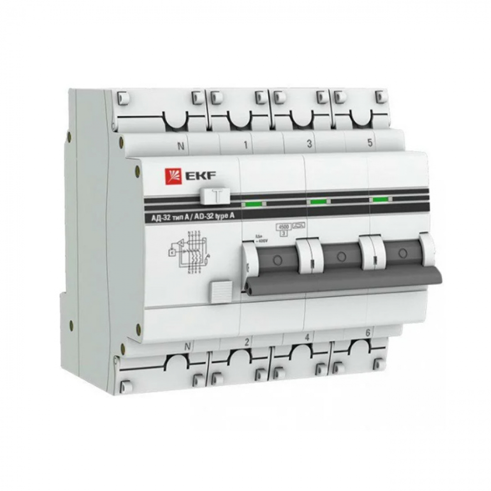 Дифференциальный автомат EKF - DA32-25-10-4P-a-pro