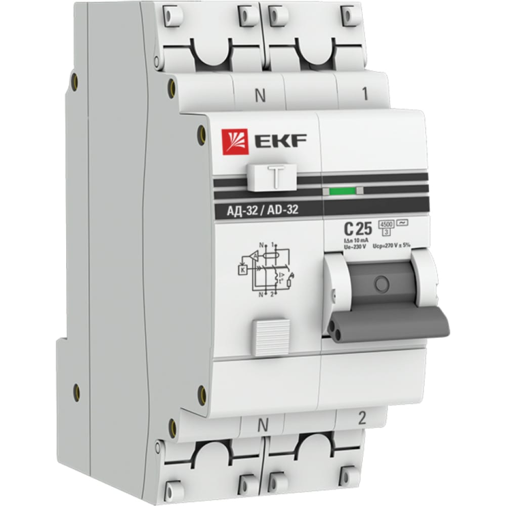 Электронный дифференциальный автомат EKF - DA32-25-10-pro