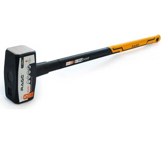 Изображение товара Кувалда RAGE by VIRA 8000 г с фиберглассовой рукояткой 908000