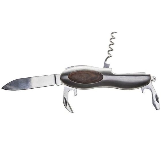 Изображение товара Складной нож DEXX, 5 функций, металлическая рукоятка 95 мм, 47646