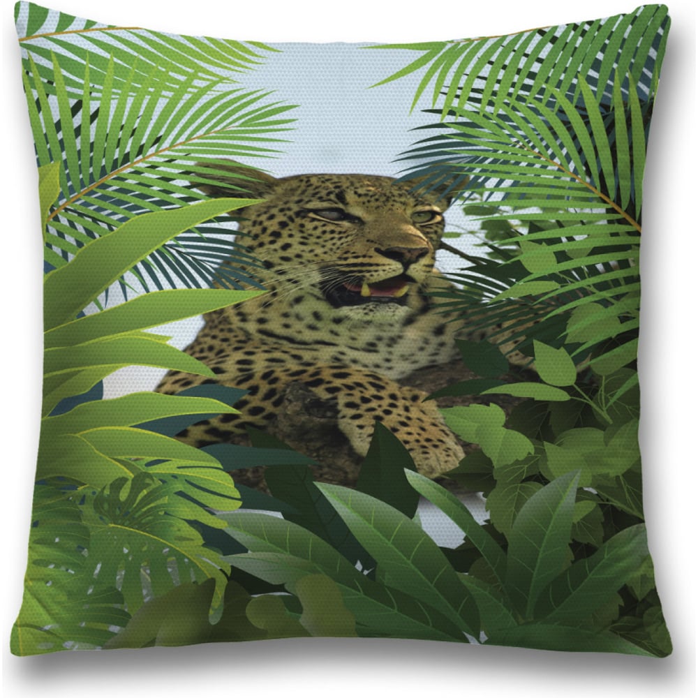 Изображение товара Декоративная наволочка JoyArty 45х45 с рисунком из полиэстера