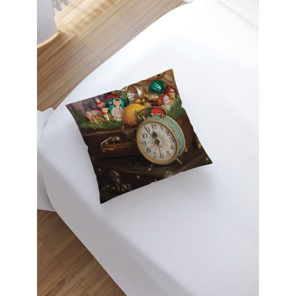 Изображение товара Декоративная наволочка JoyArty с рисунком 45x45 см на молнии для праздничного интерьера