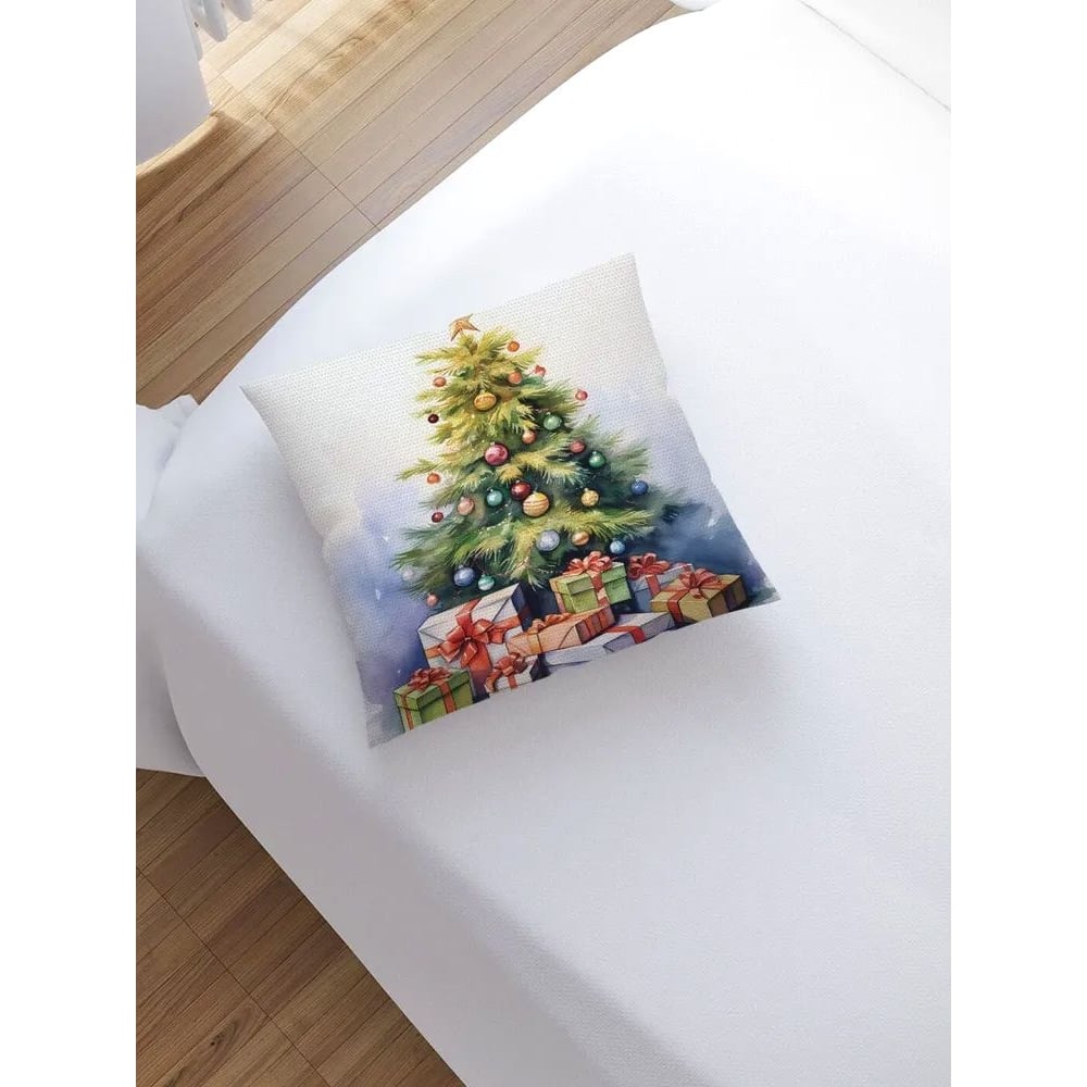 Изображение товара Наволочка JoyArty на молнии Сказочный праздник 45x45 см