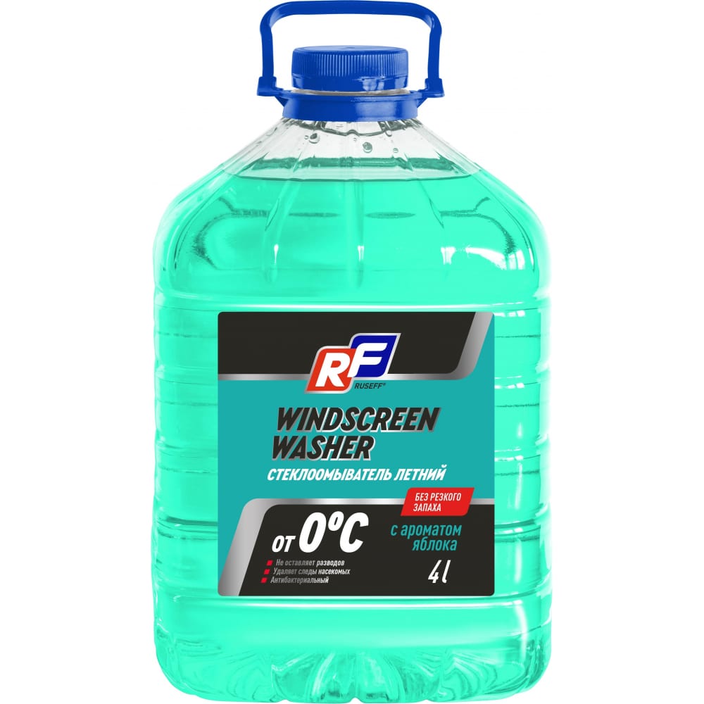 Летний жидкость RUSEFF летняя стеклоомывающая жидкость без метанола fox chemie 3 9 л